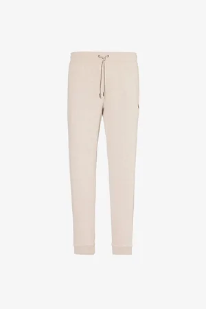 Ralph Lauren Mens Athletic Brand-Embroidery Tapered-Leg Regular-Fit Cotton and Recycled-Polyester Blend Jogging Bottoms