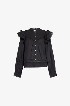 Skall Studio Womens Colette Organic-Cotton Blouse