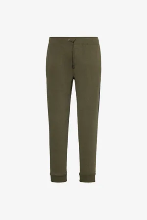 Ralph Lauren Mens Athletic Logo-Embroidered Cotton-Blend Jersey Jogging Bottoms