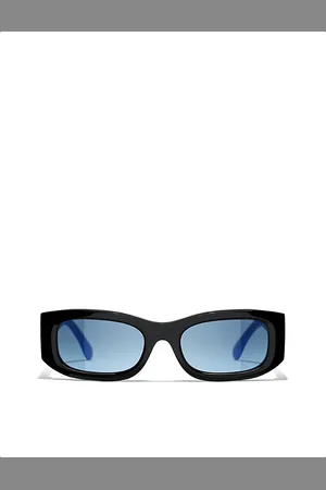 CHANEL Womens Ch5525 Rectangle-Frame Acetate Sunglasses