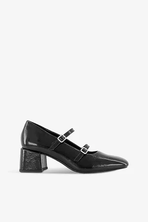 Vagabond Womens Adison Double-Strap Patent-Leather Mary Jane Heels