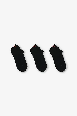 Sweaty Betty Womens Workout Pack Of Three Organic-Cotton Blend Trainer Socks