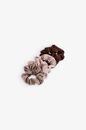 KITSCH Satin Sleep Scrunchy Set Of Five