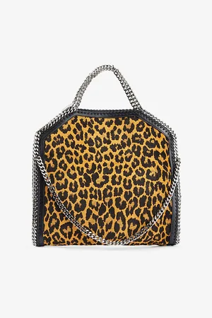 Stella McCartney Womens Falabella -Pattern Woven Tote Bag
