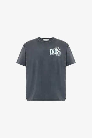 Duke & Dexter Mens Winter Sport Graphic-Print Short-Sleeve Cotton T-Shirt