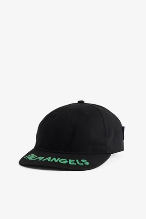 Palm Angels Seasonal Logo-Print Cotton-Canvas Baseball Cap