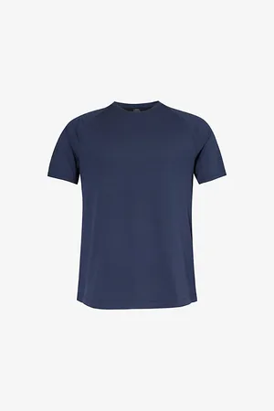 Lululemon Mens License To Train Stretch Recycled-Polyester Blend T-Shirt