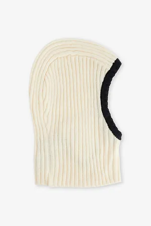 Goldbergh Womens Margot Ribbed Knitted Balaclava