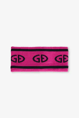 Goldbergh Womens Tiara Brand-Print Wool Headband
