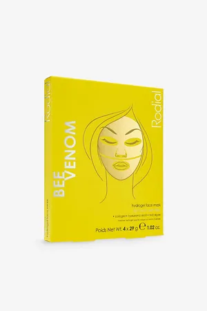 Rodial Bee Venom Hydrogel Face Masks Box Of 4
