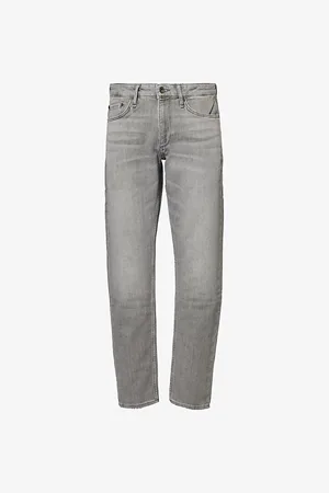 RAG&BONE Mens Fit 3 Athletic Five-Pockets Straight-Leg Slim-Fit Stretch-Denim Blend Jeans