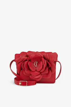 Christian Louboutin Womens Loubi54 Small Leather Cross-Body Bag