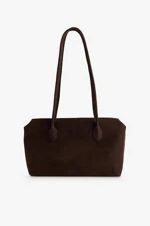 The Row Womens Terrasse Leather Shoulder Bag