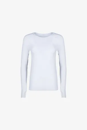 Sweaty Betty Womens Athlete Seamless Long-Sleeve Stretch-Woven Top