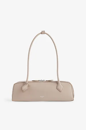 Alaïa Womens Le Teckel Medium Leather Shoulder Bag