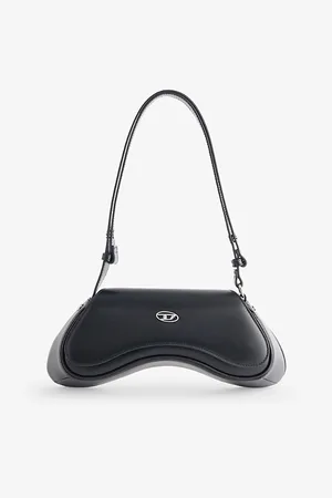 Diesel Womens Play Faux Leather Cross-Body Bag