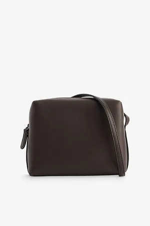 The Row Womens Regent Leather Crossbody Bag