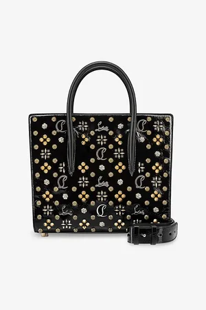Christian Louboutin Womens Paloma S Medium Leather Top-Handle Bag