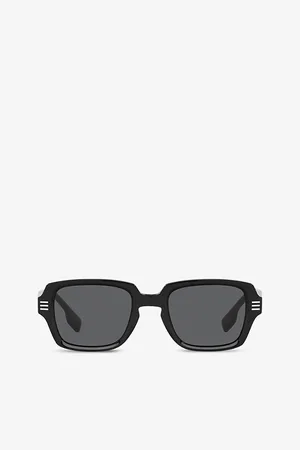 Burberry Womens Be4349 Eldon Square-Frame Acetate Sunglasses