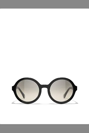 CHANEL Womens Ch5522U Round-Frame Acetate Sunglasses