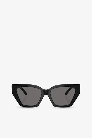 Tiffany & Co. Womens Tf4218 Irregular-Frame Acetate Sunglasses