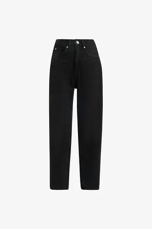 Whistles Womens Authentic Barrel-Leg High-Rise Jeans