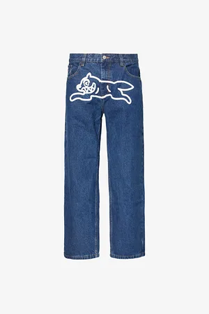 ICECREAM Mens Double Scoop Straight-Leg Relaxed-Fit Jeans