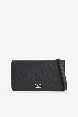VALENTINO GARAVANI Womens Vlogo Signature Leather Shoulder Bag