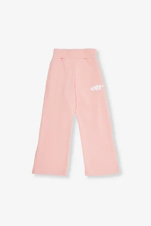 OFF-WHITE Type Wide-Leg Cotton-Jersey Jogging Bottoms 4-12+ Years