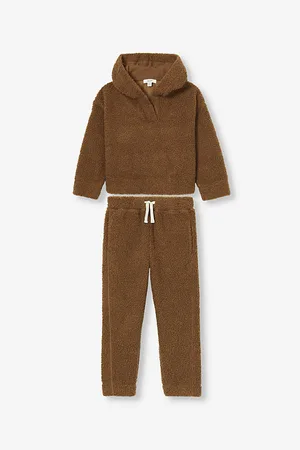Reiss Orla Borg-Texture Woven Hoody and Jogging Bottoms Set 9-13 Years