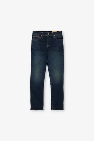 Ralph Lauren Sullivan Straight-Leg Stretch-Recycled-Denim Blend Jeans 3-16 Years
