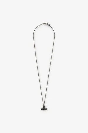 Vivienne Westwood Mens Assita Bas Relief Brass Pendant Necklace