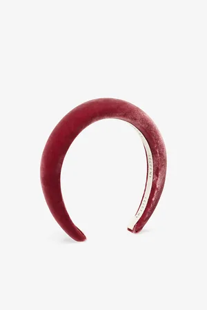 LELET NY Womens Heloise Padded Velvet Headband