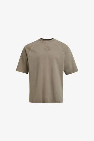 GymShark Mens Premium Legacy Short-Sleeve Cotton-Jersey T-Shirt