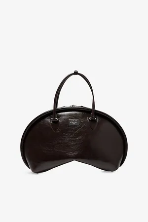 Acne Studios Womens Bowlina Leather Shoulder Bag
