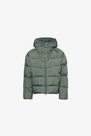 Adanola Womens Chevron Puffer Shell Jacket