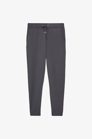 Reiss Mens Billings Stretch-Wool Jogging Bottoms
