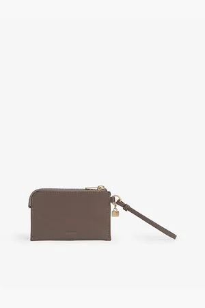 Reiss Womens Gloria Leather Coin Purse