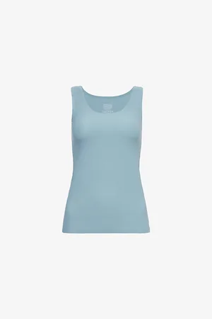 Chantelle Womens Soft Scoop-Neck Stretch-Woven Vest Top