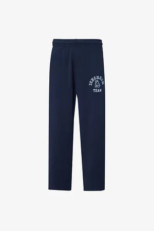 ICECREAM Mens Brand-Print Straight-Leg Relaxed-Fit Cotton-Jersey Jogging Bottoms