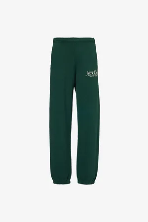 Sporty & Rich Womens Ivy Ny 94 Cotton Jogging Bottoms