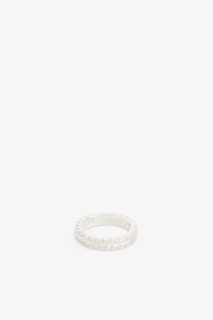Hatton Labs Mens Elliptical 925 Sterling Silver Ring