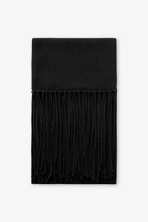 Joseph Womens Fringed-Edge Cashmere Scarf