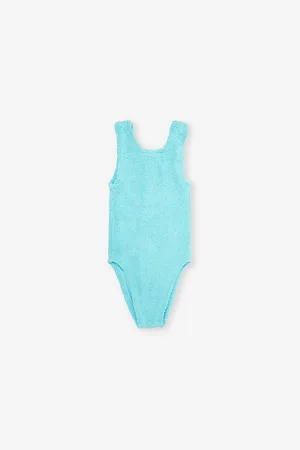 Hunza G Classic Square-Neck Swimsuit 1-6 Years