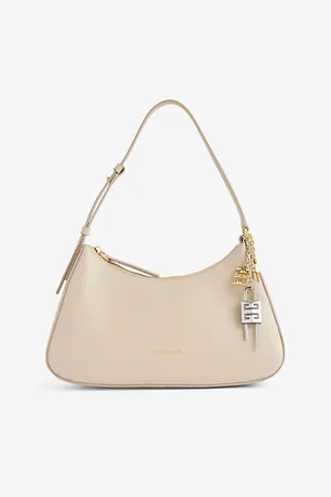 Givenchy Womens Lucky Lock Small Leather Shoulder Bag