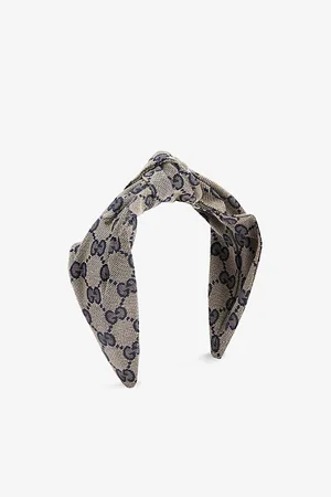 Gucci Monogram-Pattern Canvas Headband