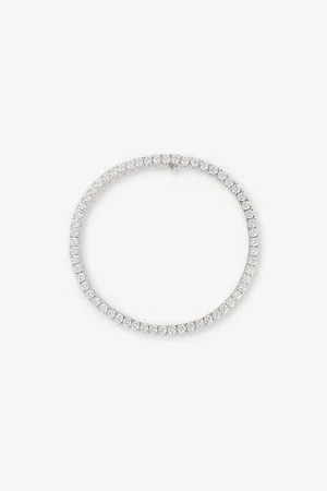 Hatton Labs Classic Tennis 925 Sterling Silver Necklace