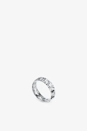 Tiffany & Co. Tiffany T True Wide 18ct White-Gold Ring