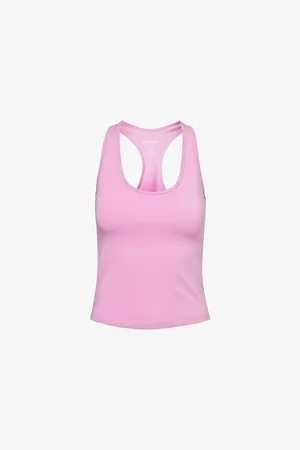 Adanola Womens Racer-Back Sleeveless Jersey Vest Top