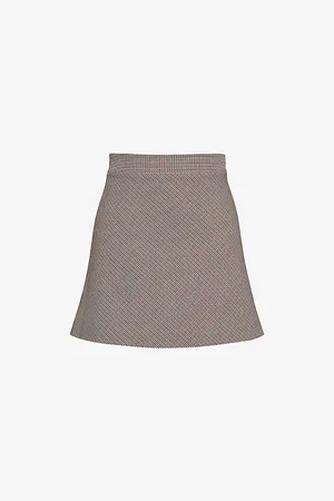 House Of Cb Womens Nerida Woven Mini Skirt